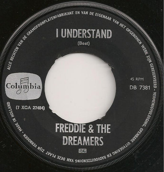 Freddie & The Dreamers : I Understand (7",45 RPM,Single)