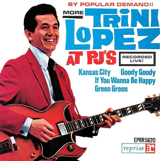 Trini Lopez : More Trini Lopez at PJ's (7",45 RPM,EP)
