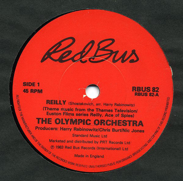Olympic Orchestra, The / Horizon Orchestra, The : Reilly / Cannon In 'D' (7",45 RPM,Single)