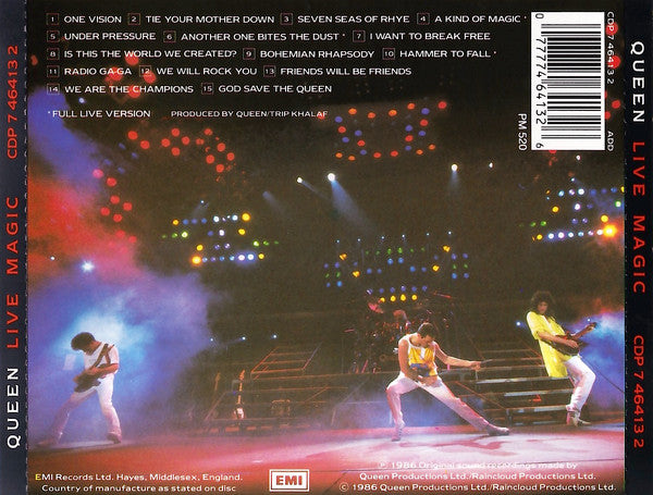 Queen : Live Magic (CD, Album, RP)