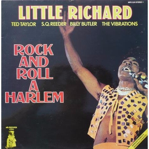 Various : Rock And Roll A Harlem (LP,Compilation,Stereo)