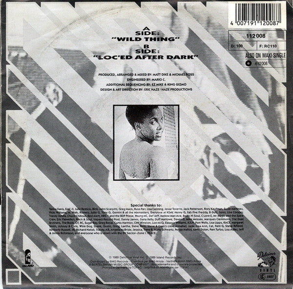 Tone Loc : Wild Thing (7",45 RPM,Single,Stereo)