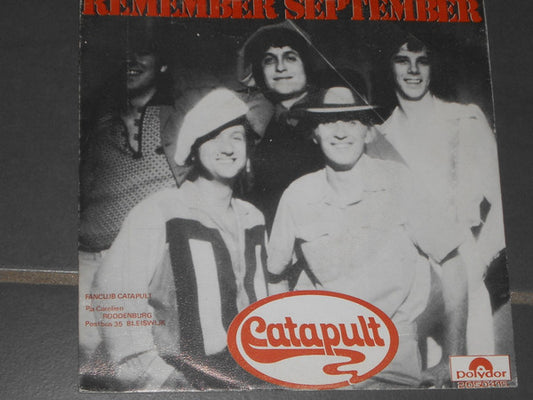 Catapult : Remember September (7",45 RPM,Single)