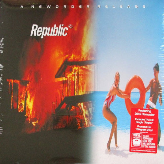 New Order : Republic (LP,Album,Reissue,Remastered)