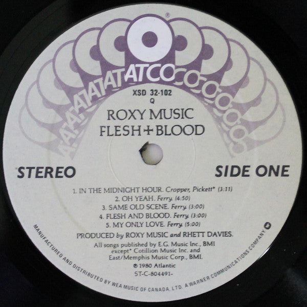 Roxy Music : Flesh + Blood (LP,Album)