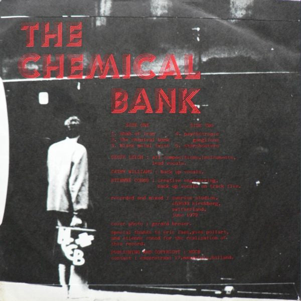 Geoff Leigh : The Chemical Bank (7",33 ⅓ RPM)