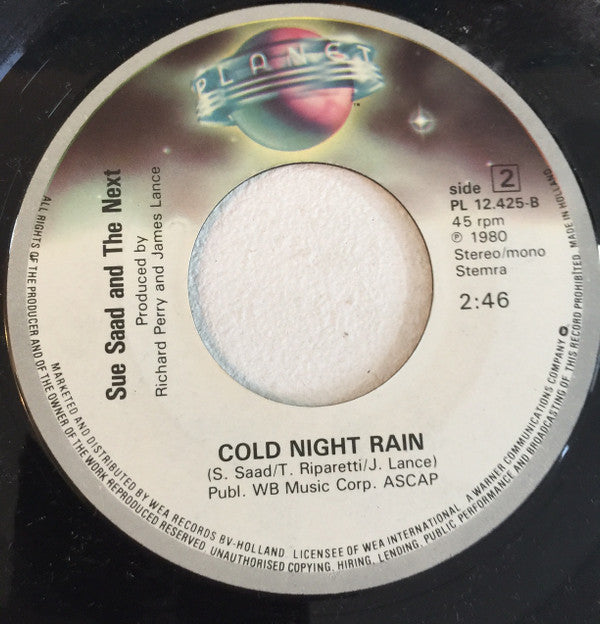 Sue Saad And The Next : Young Girl (7",45 RPM,Single)