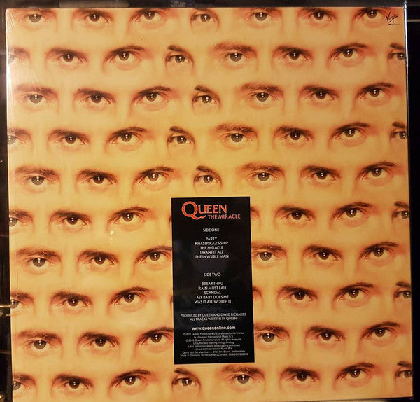 Queen : The Miracle (LP,Album,Reissue,Remastered)