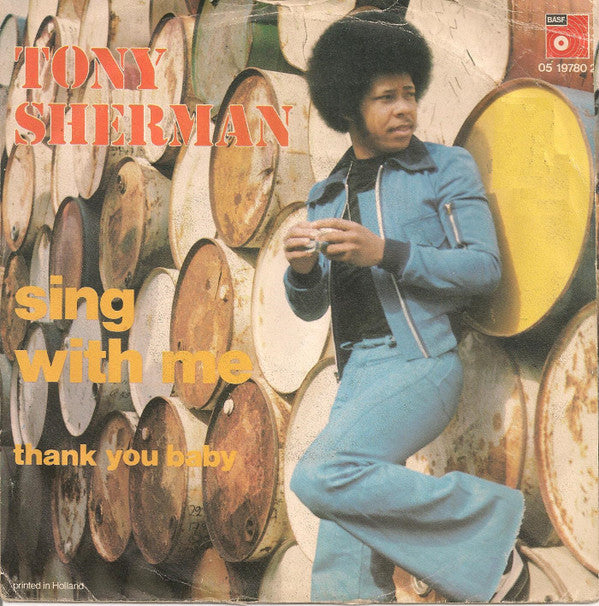 Tony Sherman : Sing With Me (7",45 RPM,Single)