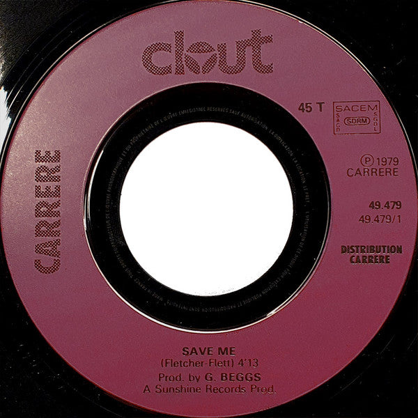 Clout : Save Me (7",45 RPM,Single)