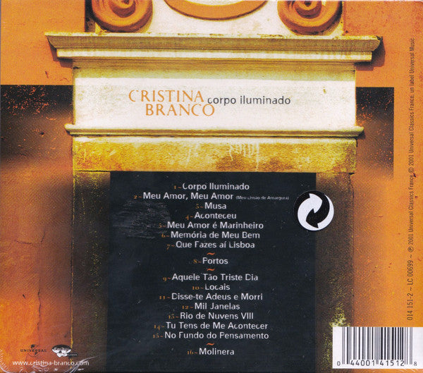 Cristina Branco : Corpo Iluminado (Album)
