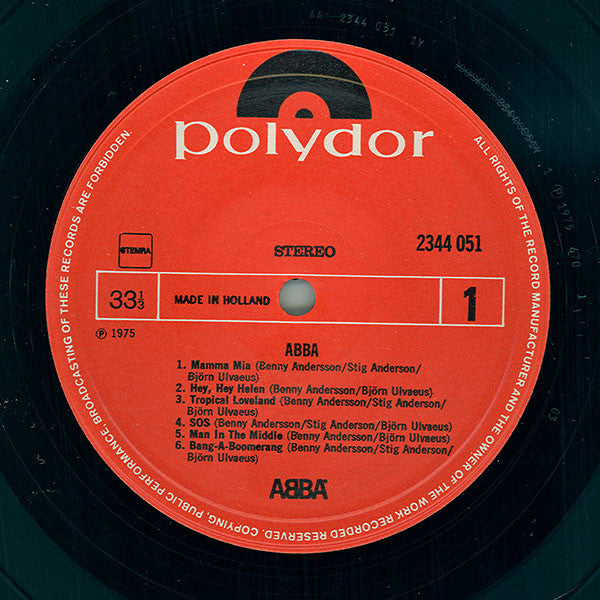 ABBA : ABBA (LP,Album,Reissue)