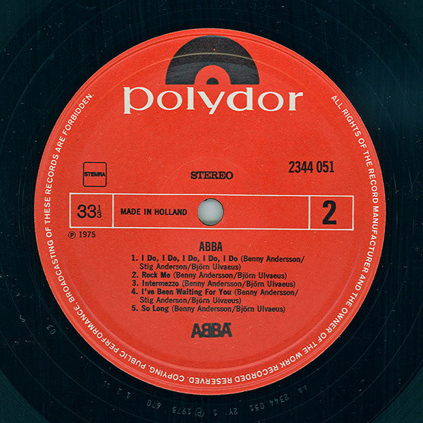 ABBA : ABBA (LP,Album,Reissue)
