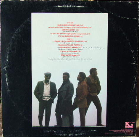 Four Tops : The Best Of The Four Tops (LP,Compilation,Mispress,Reissue)