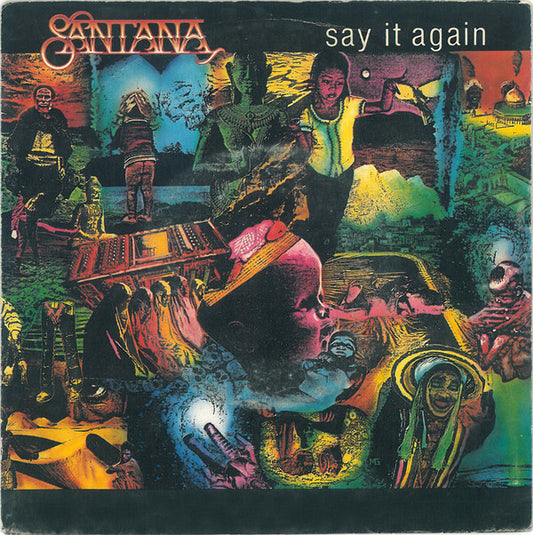 Santana : Say It Again (7",Single,45 RPM)