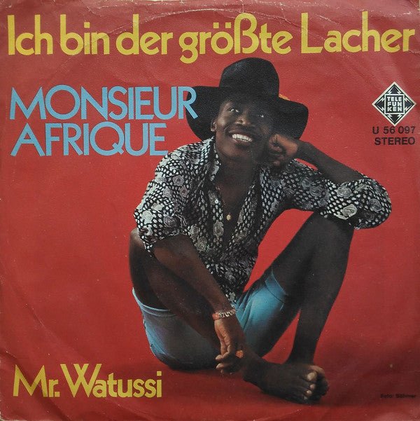 Monsieur Afrique : Ich bin der größte Lacher (7",45 RPM,Single)