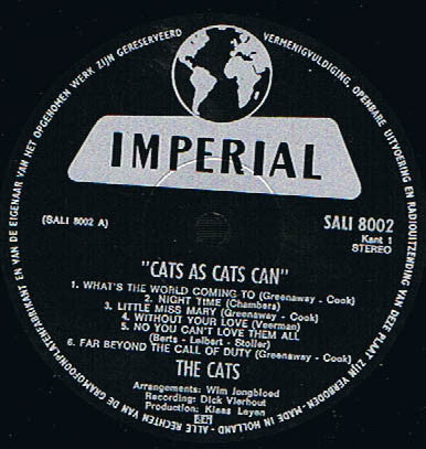 Cats, The : Cats As Cats Can (LP,Album)
