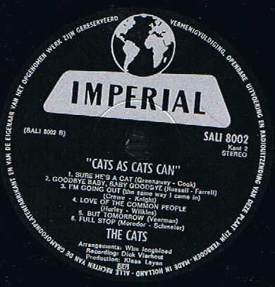 Cats, The : Cats As Cats Can (LP,Album)