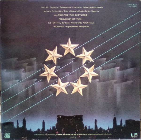 Electric Light Orchestra : A New World Record (LP,Album)