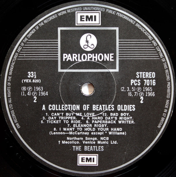 Beatles, The : A Collection Of Beatles Oldies (LP,Compilation,Repress,Stereo)