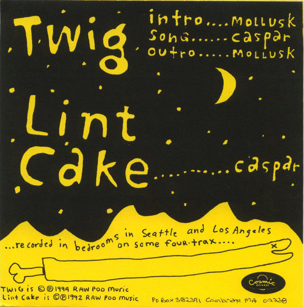 Chris Ballew And Mollusk (2) : Caspar And Mollüsk (7",33 ⅓ RPM,Single)