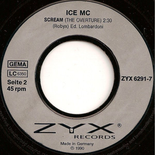 ICE MC : Scream (7",45 RPM)