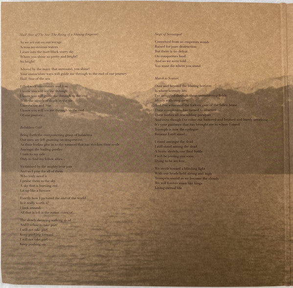 We Lost The Sea : Crimea (LP,Album,Remastered,Stereo)