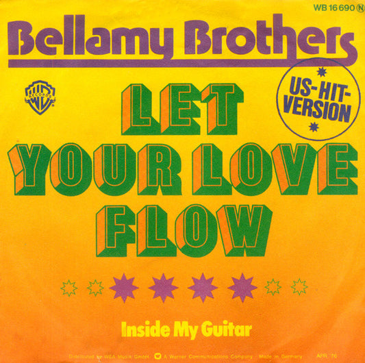 Bellamy Brothers : Let Your Love Flow (7",45 RPM,Single)