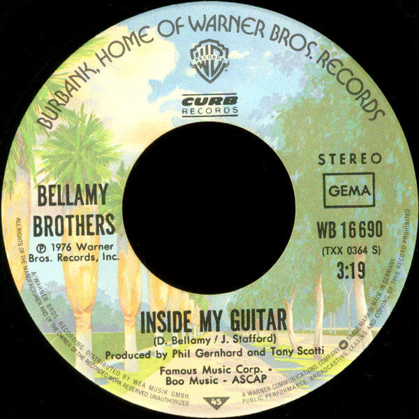 Bellamy Brothers : Let Your Love Flow (7",45 RPM,Single)