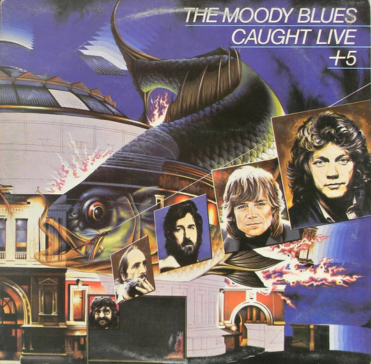 Moody Blues, The : Caught Live +5 (LP,Album,Stereo)