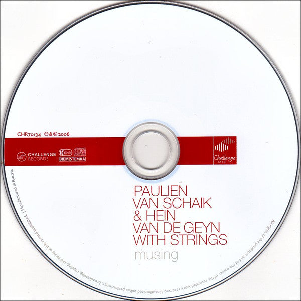 Paulien van Schaik & Hein Van de Geyn With Strings (15) : Musing (Album)