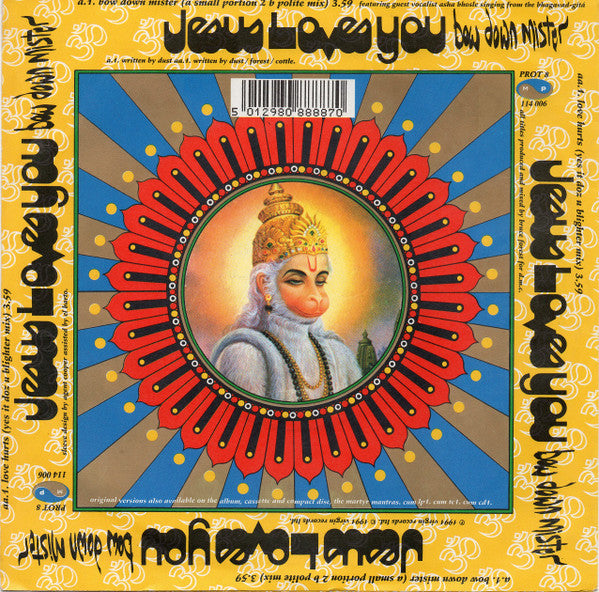 Jesus Loves You : Bow Down Mister (7",45 RPM,Single,Stereo)