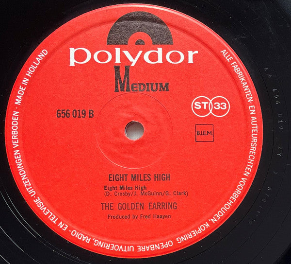 Golden Earring : Eight Miles High (LP,Album,Stereo)