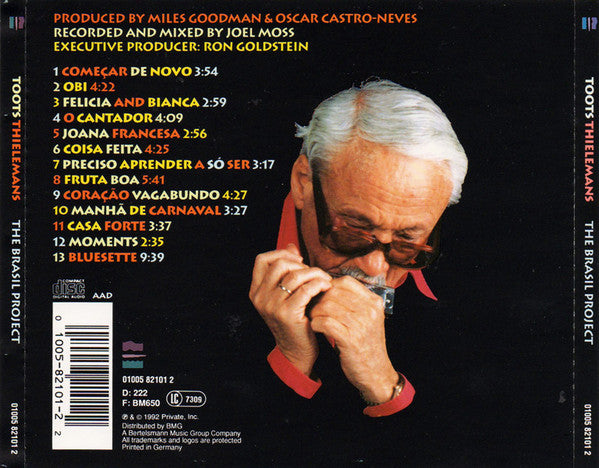 Toots Thielemans : The Brasil Project (Album)