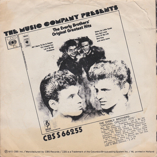Everly Brothers : 'Til I Kissed You / Bird Dog (7",45 RPM,Maxi-Single)