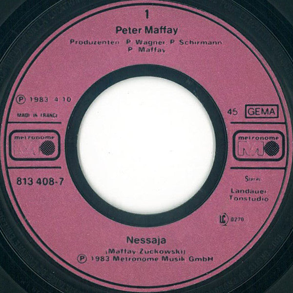 Peter Maffay : Nessaja (7",Single,45 RPM)
