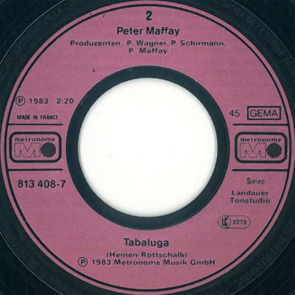 Peter Maffay : Nessaja (7",Single,45 RPM)