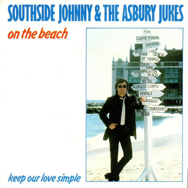 Southside Johnny & The Asbury Jukes : On The Beach (7",Single,45 RPM)