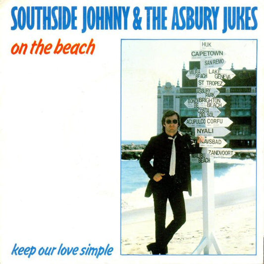 Southside Johnny & The Asbury Jukes : On The Beach (7",Single,45 RPM)