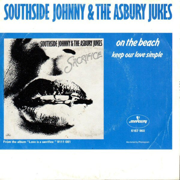 Southside Johnny & The Asbury Jukes : On The Beach (7",Single,45 RPM)