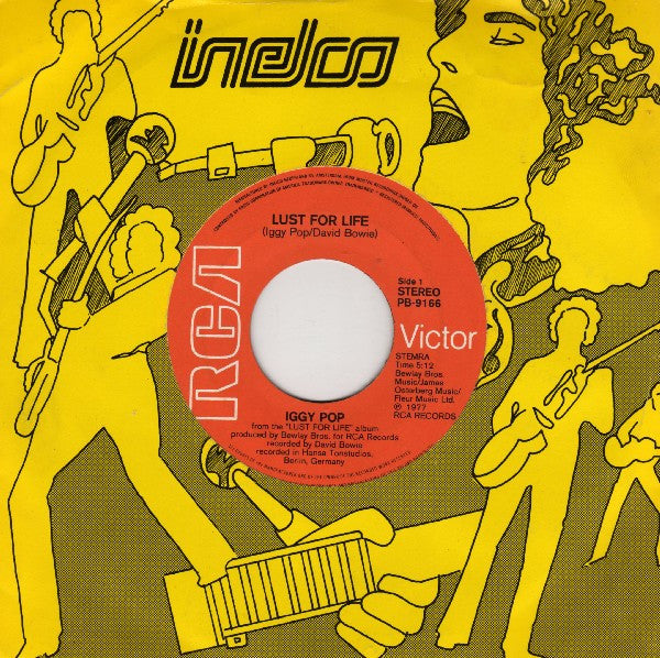 Iggy Pop : Lust For Life / Success (7",45 RPM)