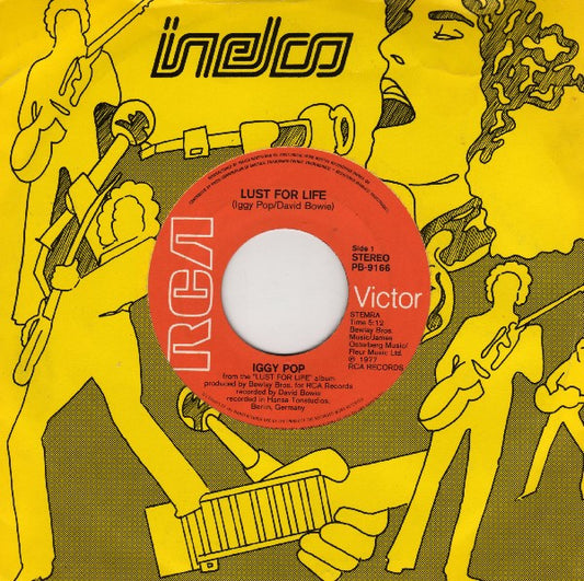 Iggy Pop : Lust For Life / Success (7",45 RPM)