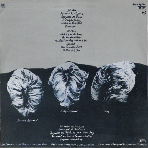 Police, The : Reggatta De Blanc (LP,Album,Stereo)