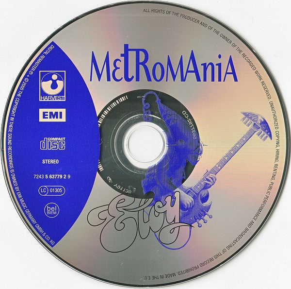 Eloy : Metromania (Album,Reissue,Remastered)