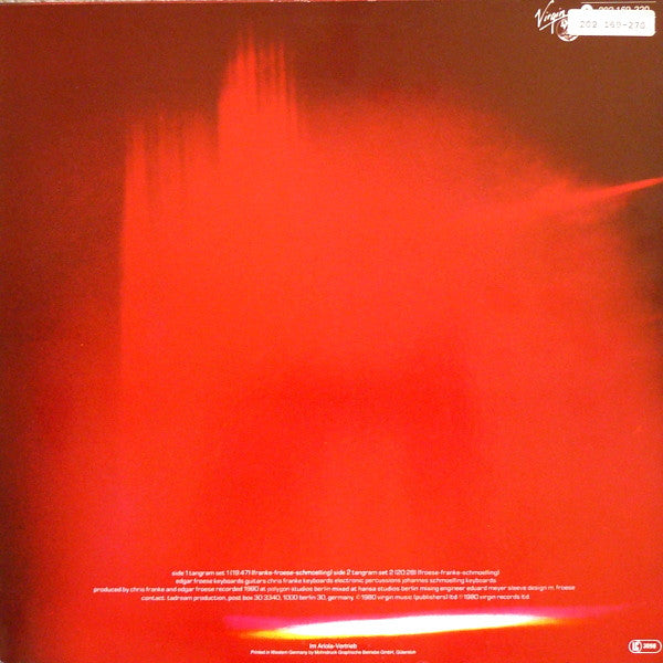 Tangerine Dream : Tangram (LP,Album,Stereo)
