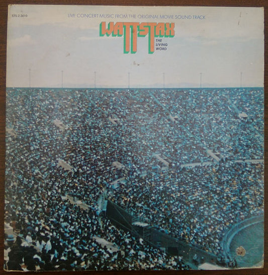 Various : Wattstax: The Living Word (LP,Album,Stereo)