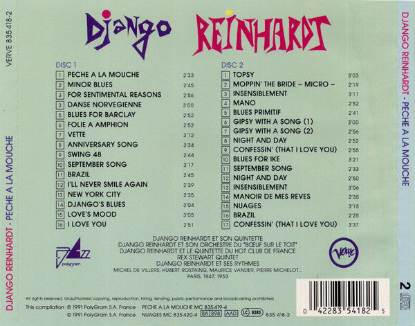 Django Reinhardt : Pêche à La Mouche (Compilation)