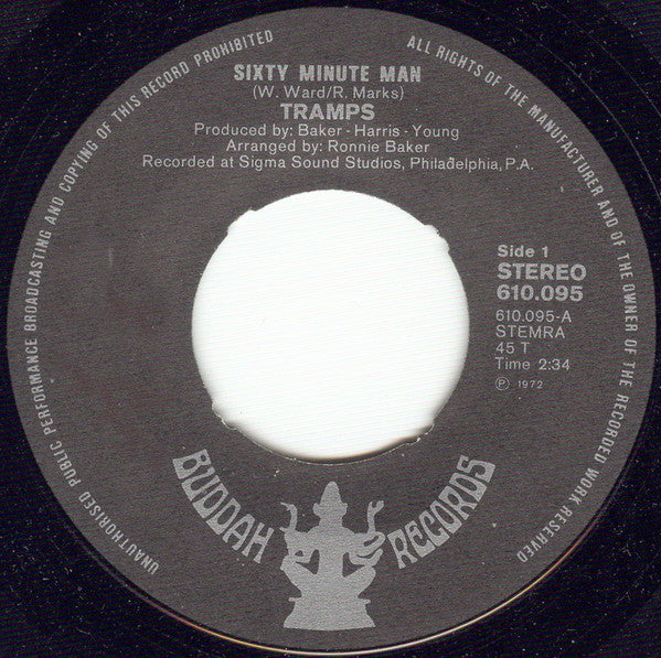 Trammps, The : Sixty Minute Man  (7",45 RPM)