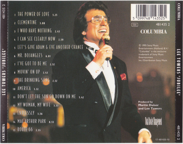 Lee Towers : Jubilee (Album)