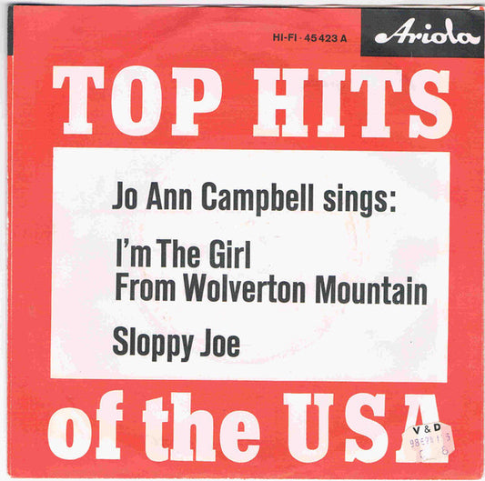 Jo Ann Campbell : I'm The Girl From Wolverton Mountain (7",45 RPM,Single)